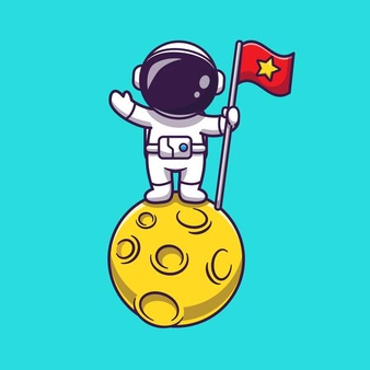 太空人宇航员吉祥物卡通人物头像图片精选_8