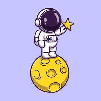 太空人宇航员吉祥物卡通人物头像图片精选_10
