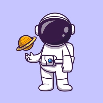 太空人宇航员吉祥物卡通人物头像图片精选_12