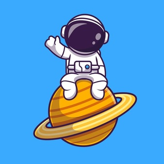 太空人宇航员吉祥物卡通人物头像图片精选_16