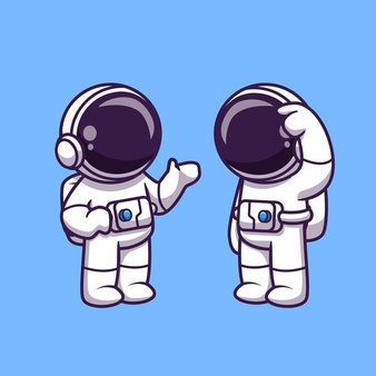 太空人宇航员吉祥物卡通人物头像图片精选_18