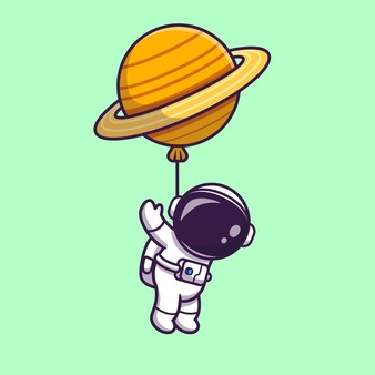 太空人宇航员吉祥物卡通人物头像图片精选_24