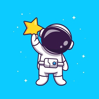 太空人宇航员吉祥物卡通人物头像图片精选_27