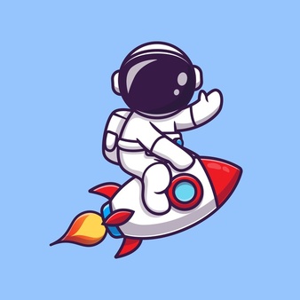 太空人宇航员吉祥物卡通人物头像图片精选_35