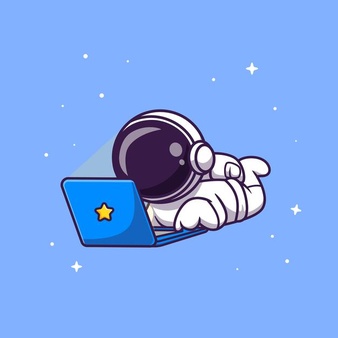 太空人宇航员吉祥物卡通人物头像图片精选_47