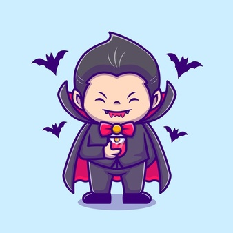 卡通吸血鬼可爱男生头像图片精选_7