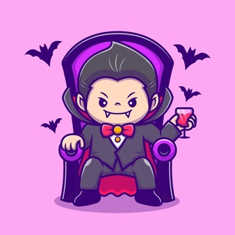 卡通吸血鬼可爱男生头像图片精选_2