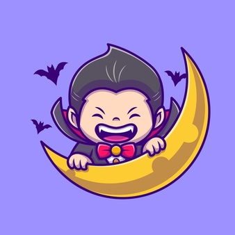 卡通吸血鬼可爱男生头像图片精选