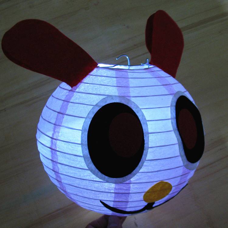儿童手工灯笼制作成品图_3