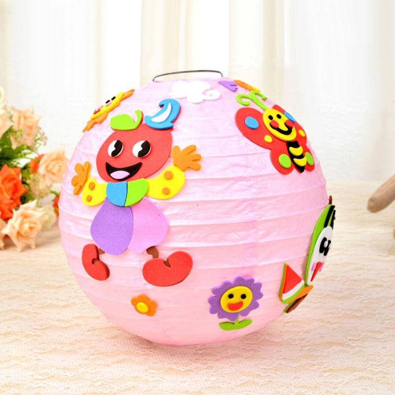 儿童手工灯笼制作成品图_7