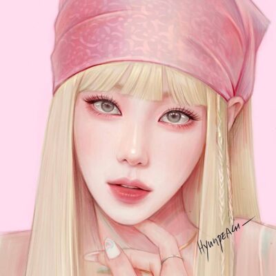 插画师hyunpeach无水印少女插画头像图片精选_8