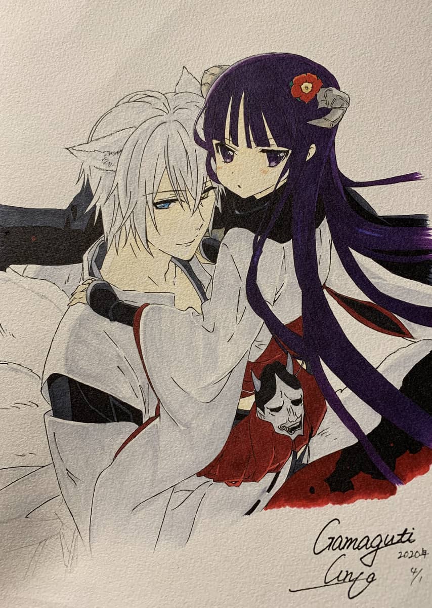 《妖狐×仆SS》白鬼院凛凛蝶高清情侣头像_5