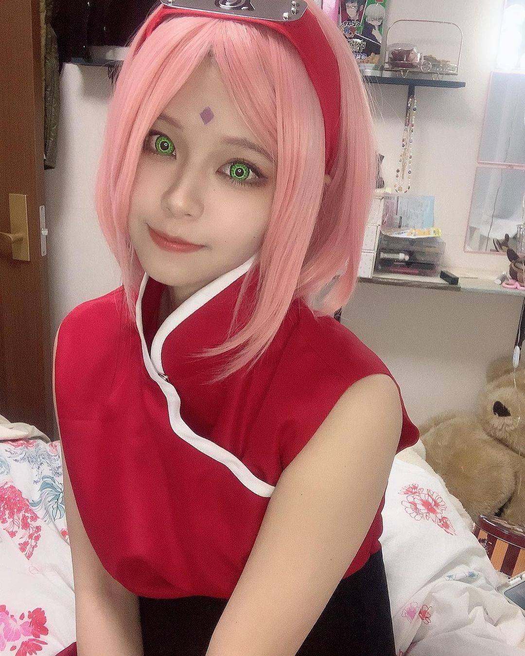 《火影忍者》春野樱真人美女cosplay图片精选_4