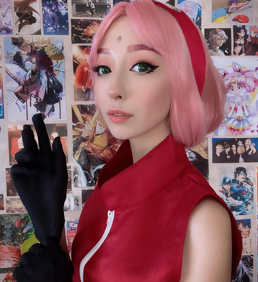 《火影忍者》春野樱真人美女cosplay图片精选_7