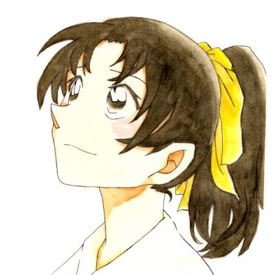 动漫《名侦探柯南》远山和叶卡通头像高清图片精选_1