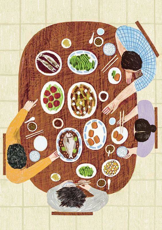 立冬团聚配图图片精选 朋友圈配图_2