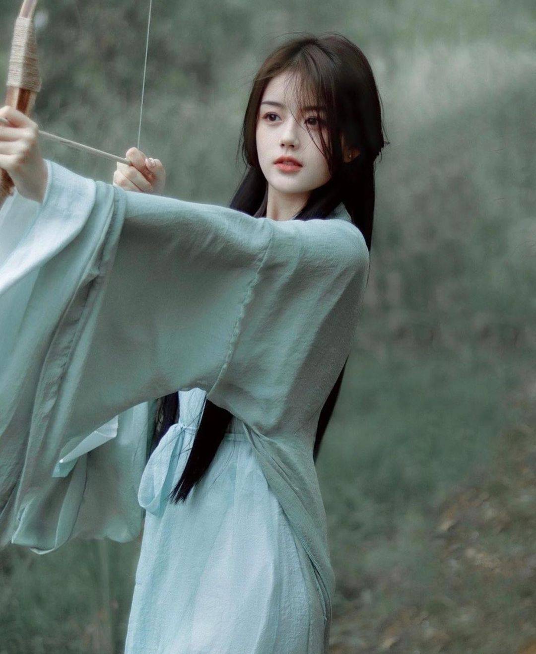 韩国素人唯美古风清纯美女图片精选_4