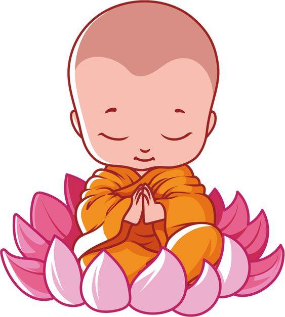 卡通可爱萌萌哒Q版小和尚头像图片_5