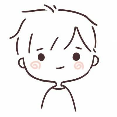 可爱简笔画情侣男女头像一人一张图片精选_7