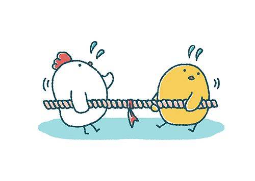 简单的小鸡彩色简笔画图片大全_11