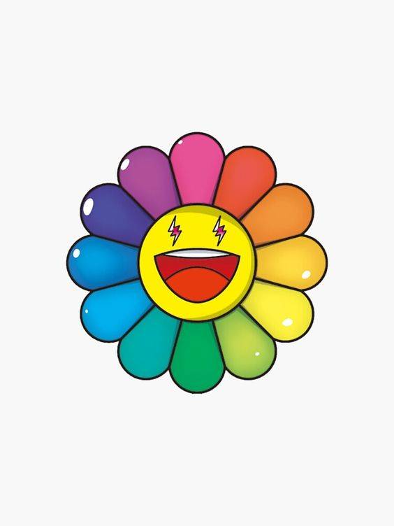 彩色太阳花卡通简笔画图片大全_6