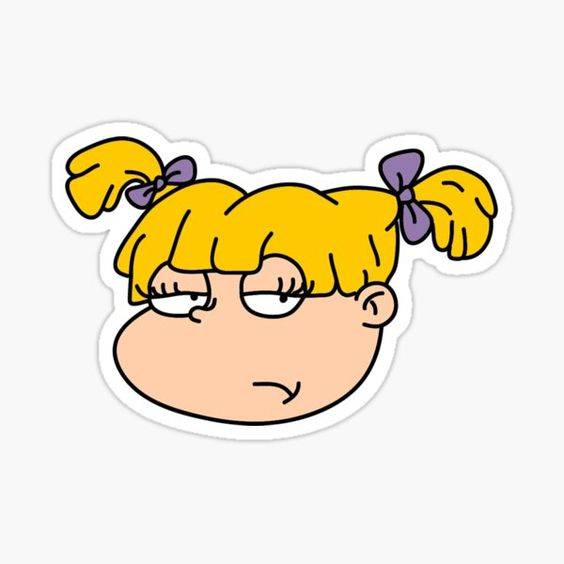 卡通可爱淘气疯丫头动漫头像图片 女孩扎小编头像_1