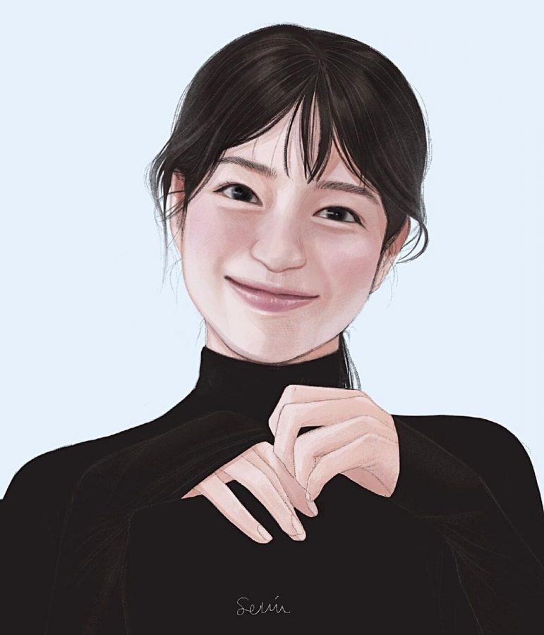 插画手绘风女生高冷孤独头像图片精选_22