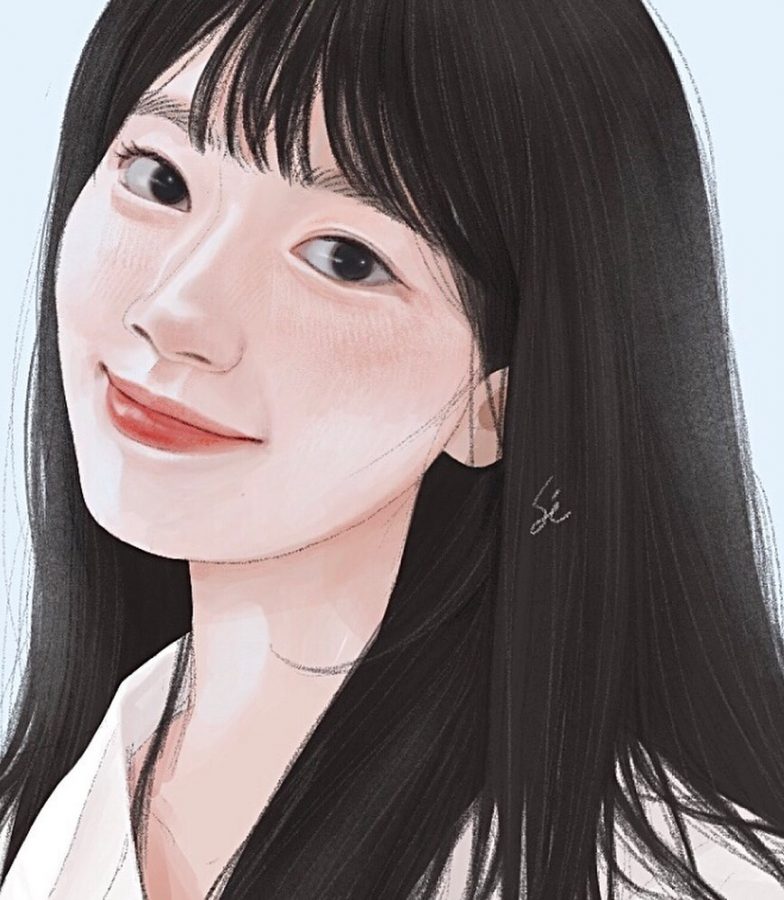 插画手绘风女生高冷孤独头像图片精选_20