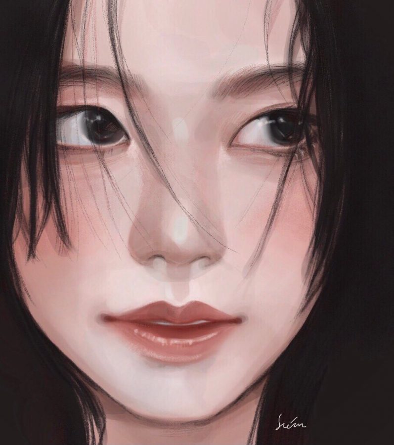 插画手绘风女生高冷孤独头像图片精选_14