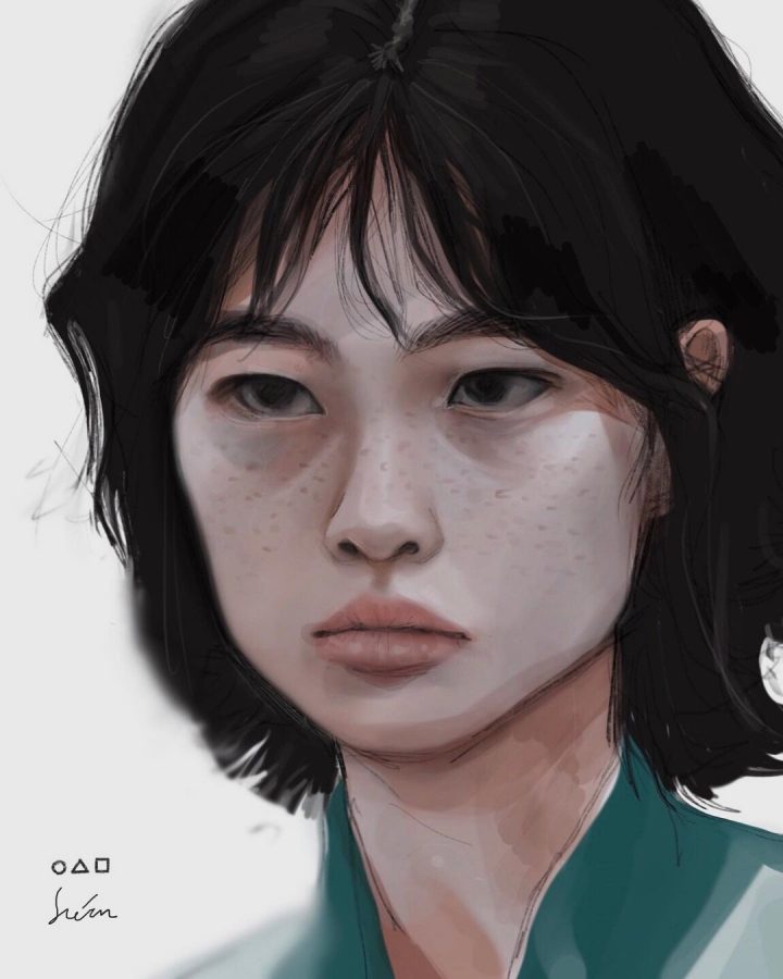 插画手绘风女生高冷孤独头像图片精选_12