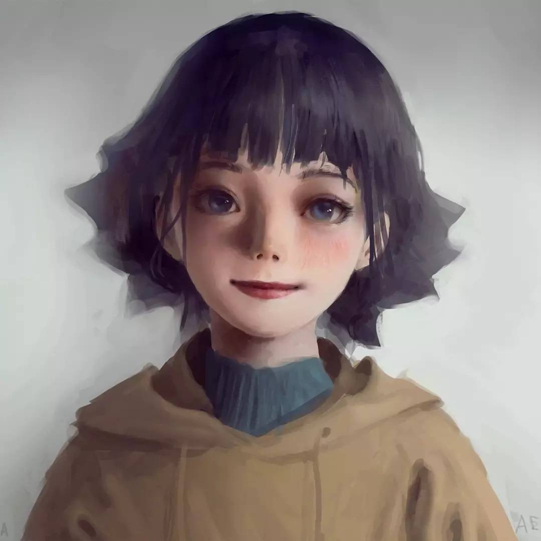 气质超级好的油画女孩唯美图片精选_3