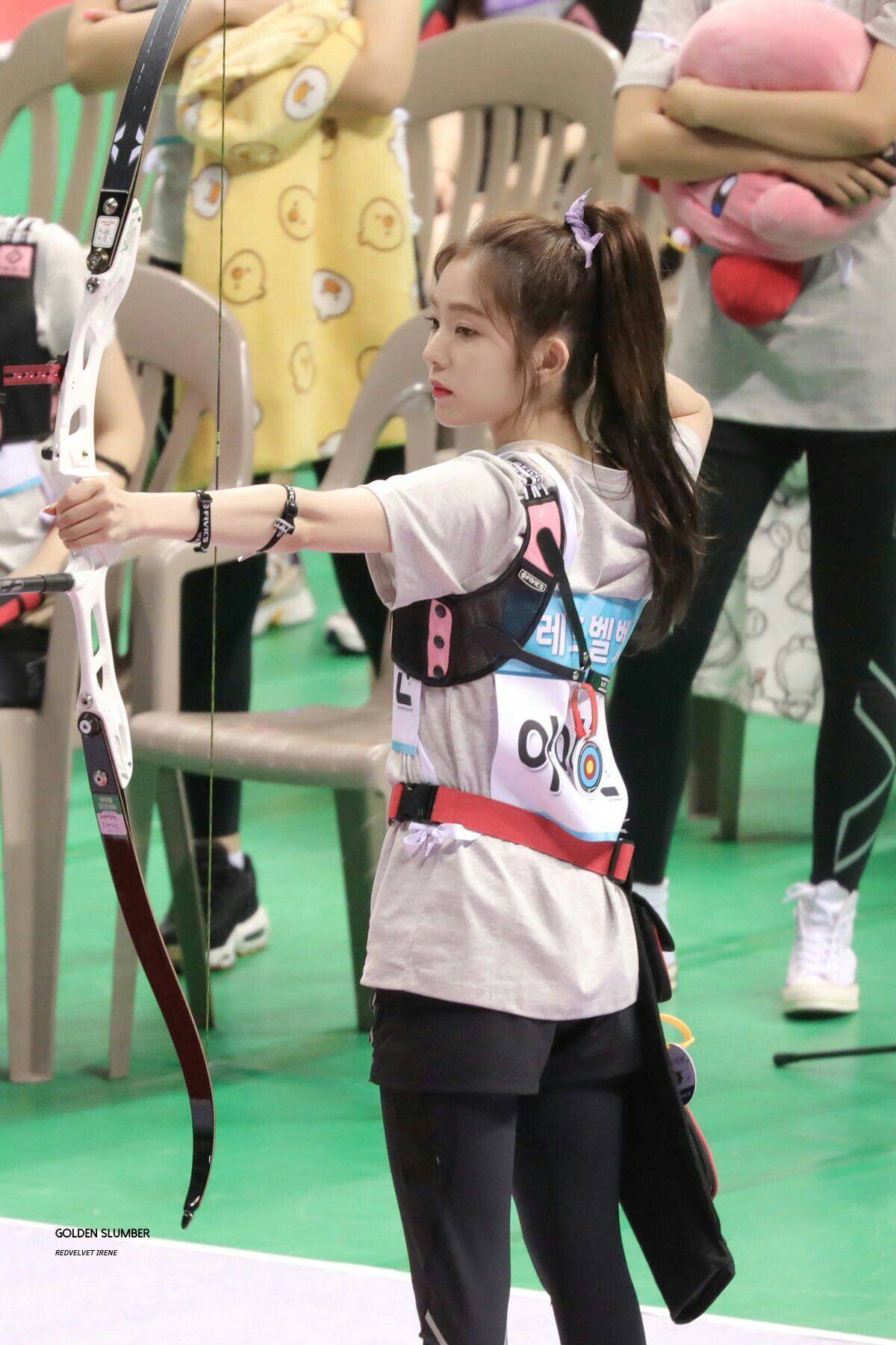 韩国运动员裴珠泫射箭irene archery高清惊艳图片精选！_5