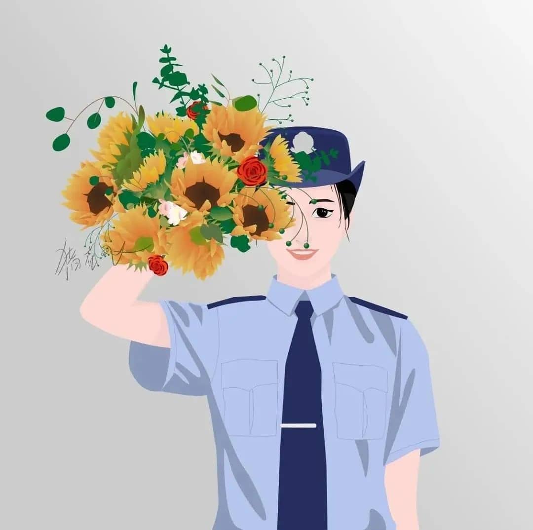 女生个性插画简约头像高清大图精选_6