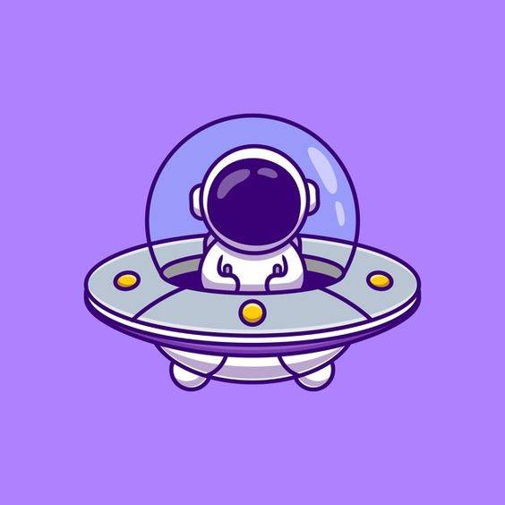 Q版太空人彩色简笔画图片大全_14