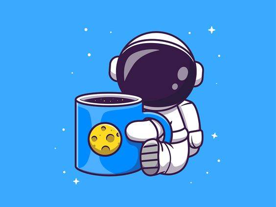 Q版太空人彩色简笔画图片大全_13