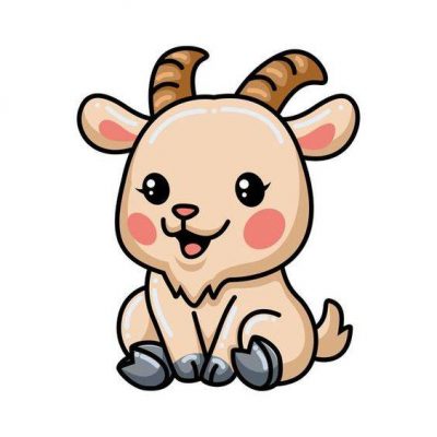 Q版小羊彩色简笔画图片大全