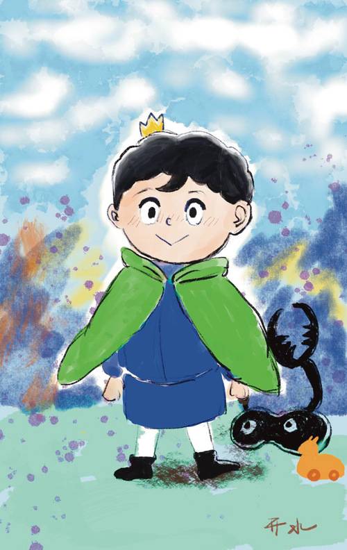 《国王排名》波吉和卡克彩色简笔画图片大全_3