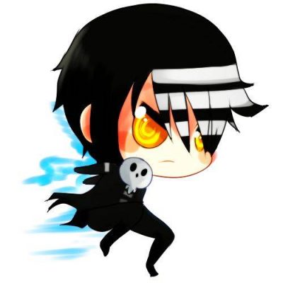 《噬魂师》死神的儿子Q版简笔画图片大全