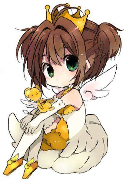 《魔卡少女樱》Q版百变小樱彩色简笔画图片大全_13