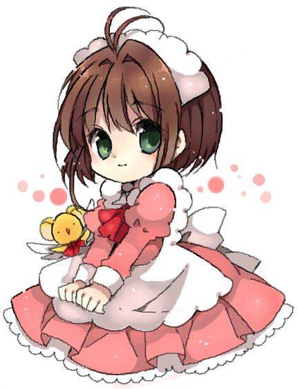 《魔卡少女樱》Q版百变小樱彩色简笔画图片大全_11