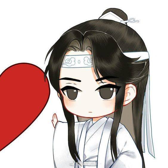 《陈情令》Q版蓝忘机王一博简笔画图片大全_8