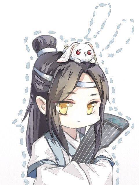 《陈情令》Q版蓝忘机王一博简笔画图片大全_9