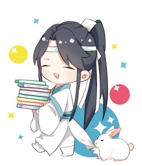 《陈情令》Q版蓝忘机王一博简笔画图片大全_7