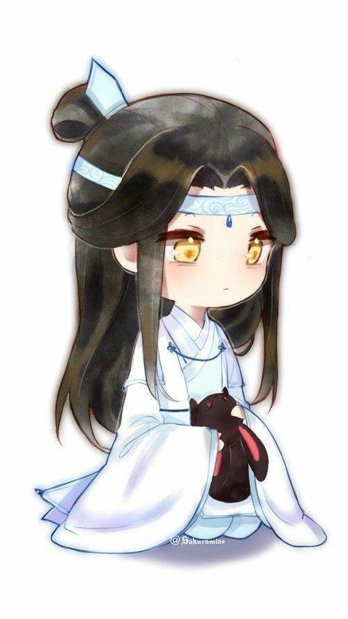 《陈情令》Q版蓝忘机王一博简笔画图片大全_6