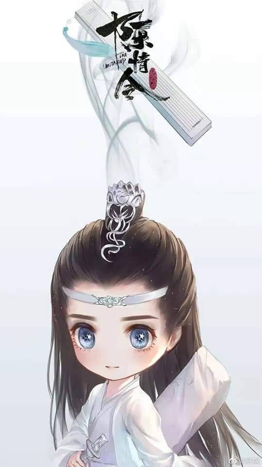 《陈情令》Q版蓝忘机王一博简笔画图片大全_12