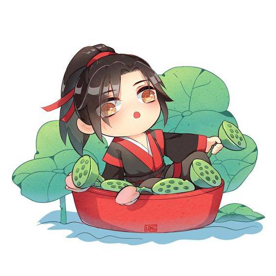 《陈情令》肖战魏无羡Q版简笔画图片大全_8