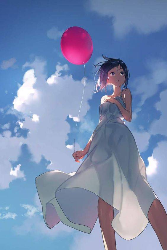 唯美意境森系短裙少女动漫图片精选_6