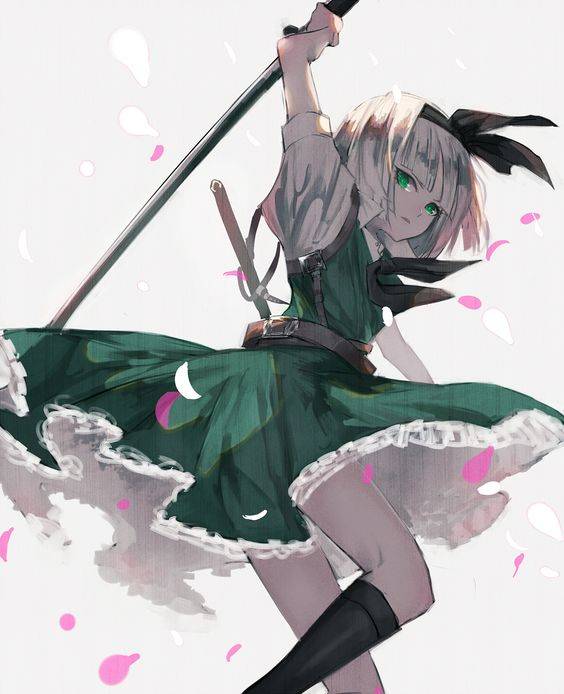 动漫拿刀少女高清图片精选_3