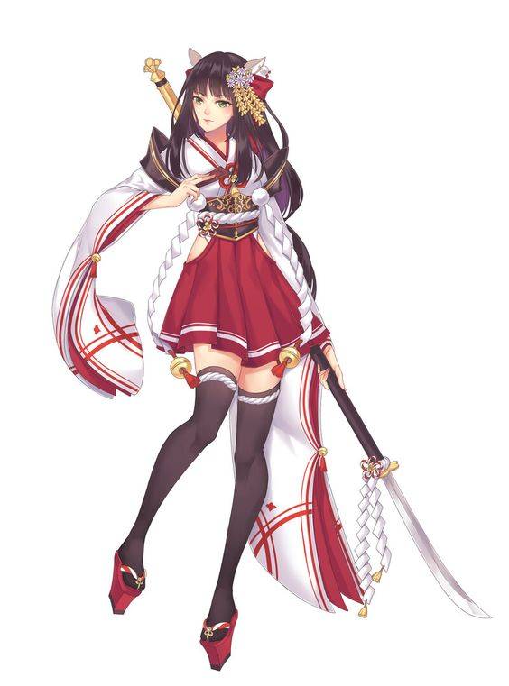 动漫拿刀少女高清图片精选_9