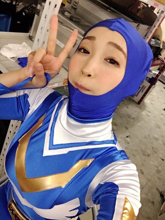 giga女战士真人,giga美少女cos版图片_2